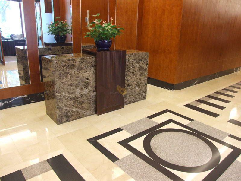 Crema Marfil Marble loyihasi uchun Hotel05.jpg