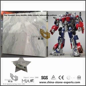 Vannaxona polli plitkalari uchun kulrang marmar bas