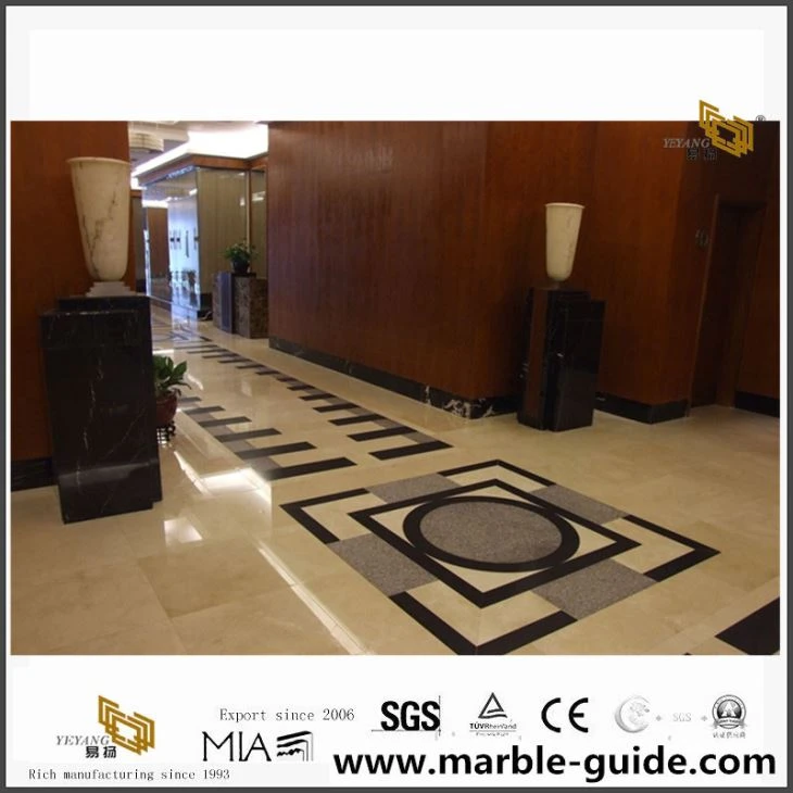 Crema Marfil Marble Project For Hotel