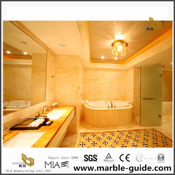 Golden Spider Marble For Hotel Project