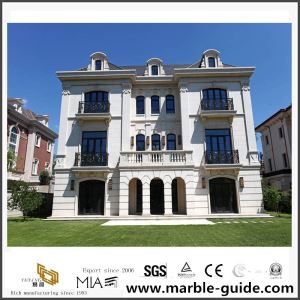 Villa loyihasi uchun oq binosi Yura bej bezatish
