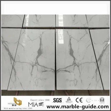 Statuario oq marmar plitkalar