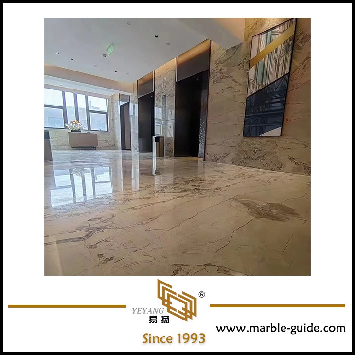 Burberry grey luxury marble floor